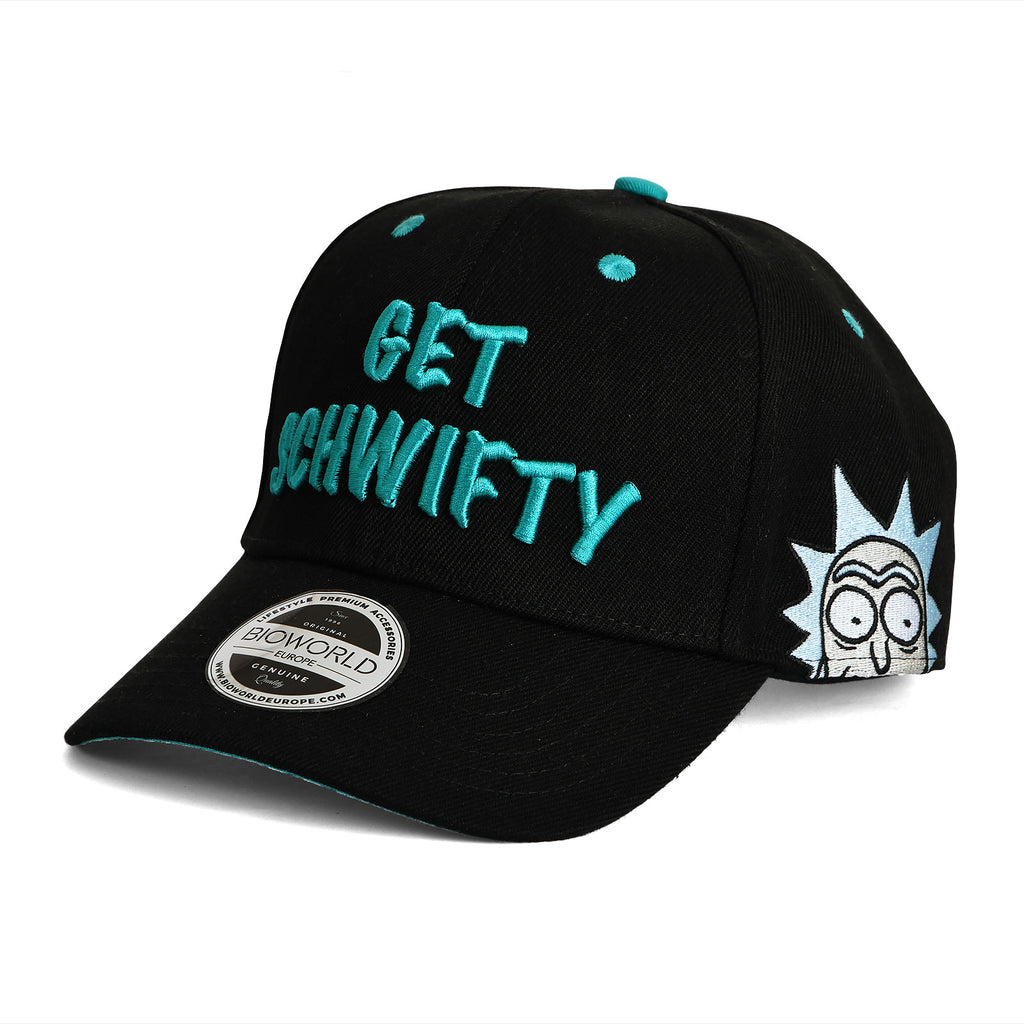 Productafbeelding Rick en Morty - Get Schwifty Baseballpet Zwart
