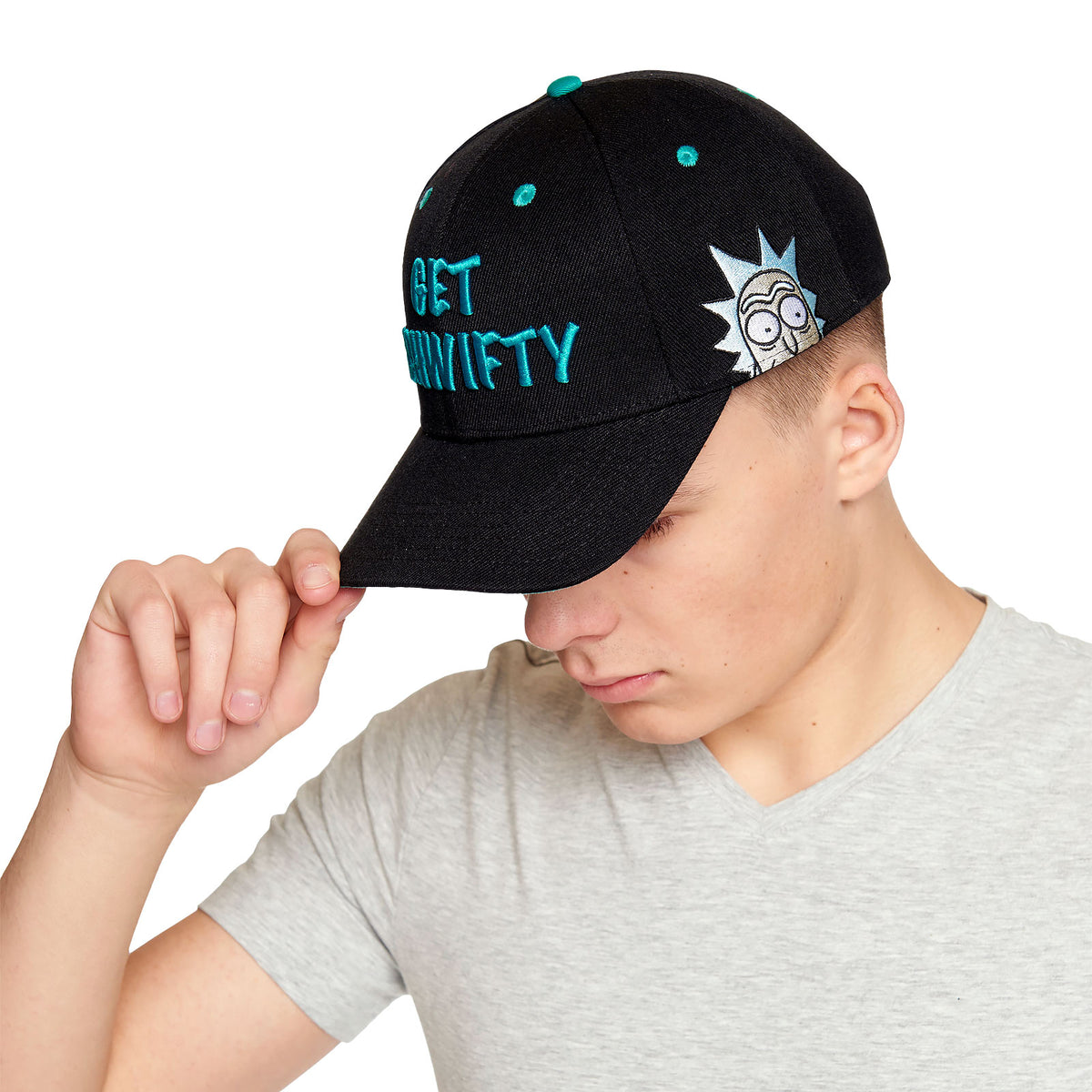 Productafbeelding Rick en Morty - Get Schwifty Baseballpet Zwart