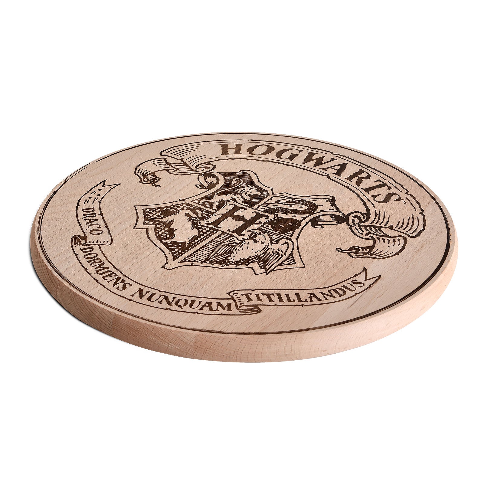 Productafbeelding Harry Potter - Hogwarts Wapen Snijplank Beuken