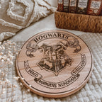 Productafbeelding Harry Potter - Hogwarts Wapen Snijplank Beuken