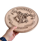 Productafbeelding Harry Potter - Hogwarts Wapen Snijplank Beuken