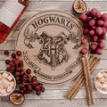 Productafbeelding Harry Potter - Hogwarts Wapen Snijplank Beuken