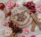 Productafbeelding Harry Potter - Hogwarts Wapen Snijplank Beuken