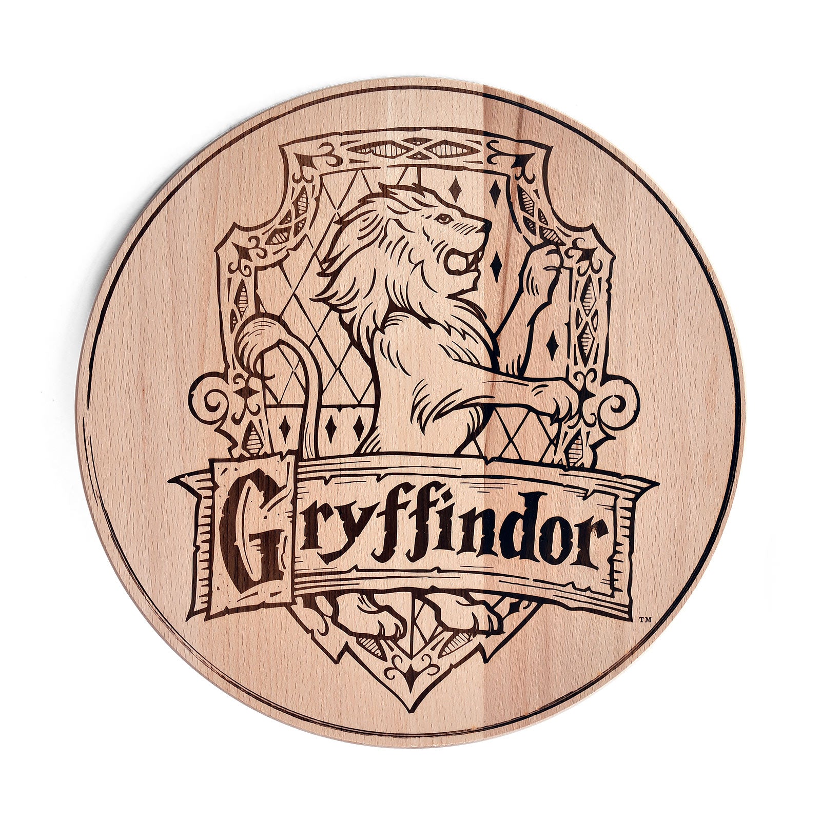 Productafbeelding Harry Potter - Gryffindor Crest Snijplank Beukenhout