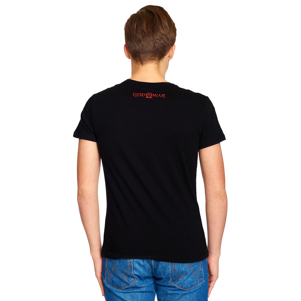 Productafbeelding God of War - Rood Logo T-Shirt zwart