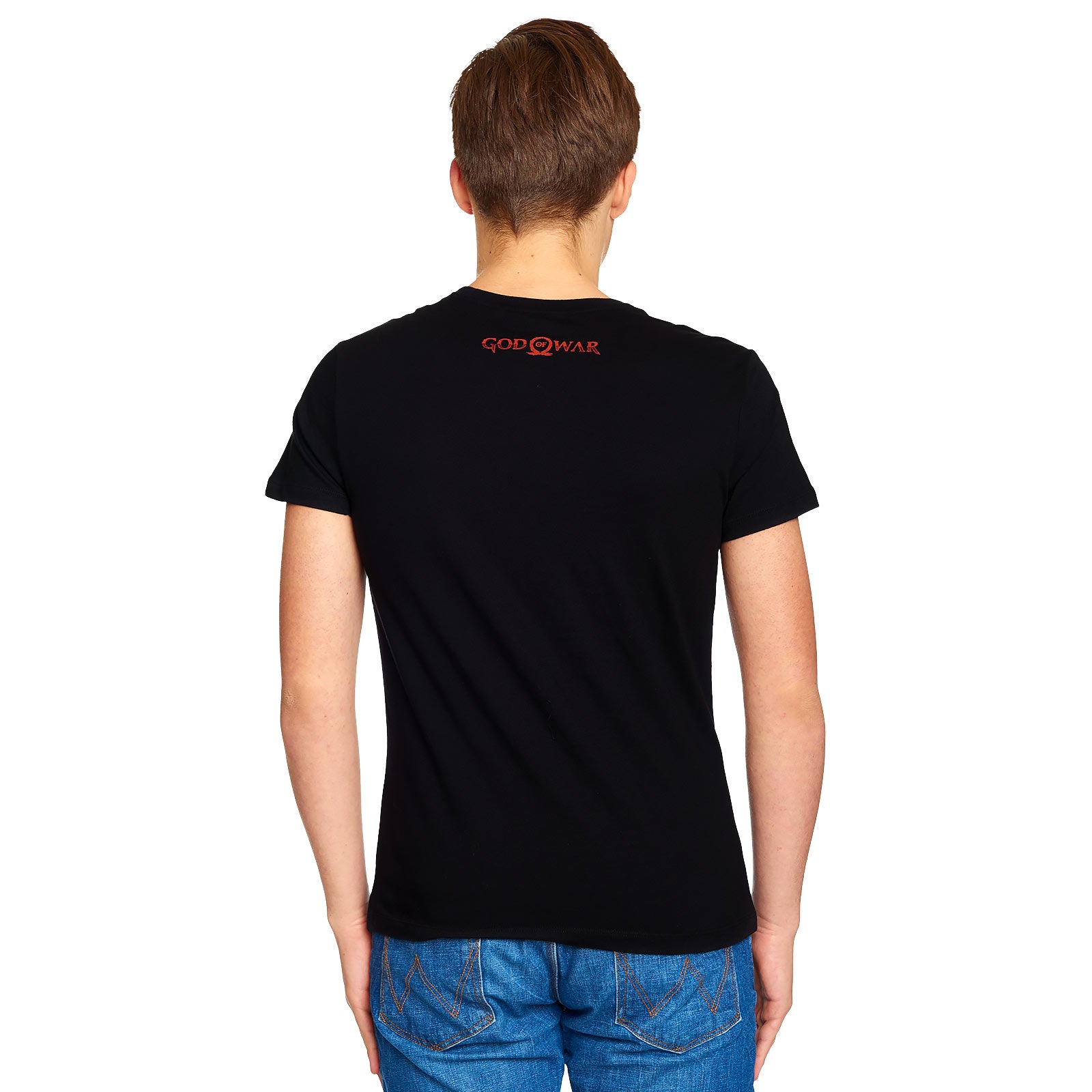 Productafbeelding God of War - Rood Logo T-Shirt zwart