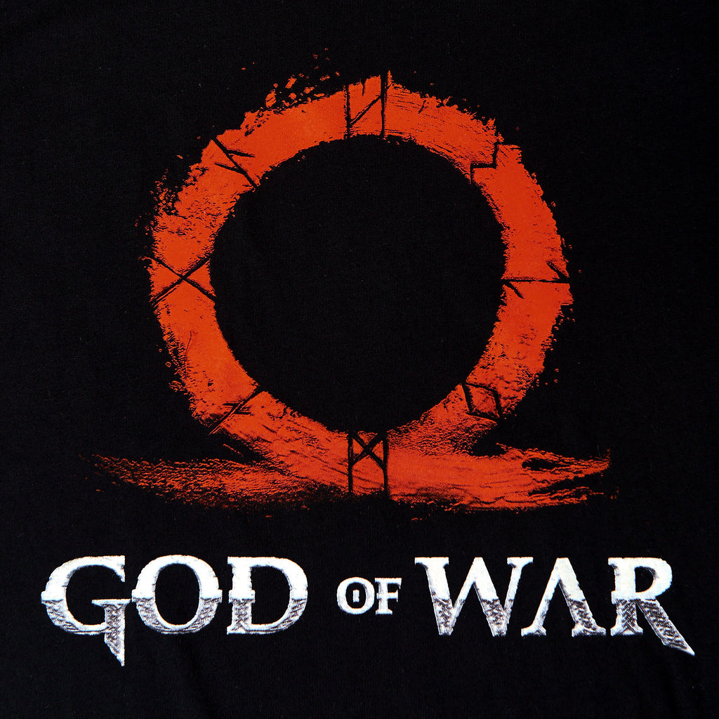 Productafbeelding God of War - Rood Logo T-Shirt zwart