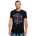 Productafbeelding Dungeons & Dragons - 2d10 + 4 symbool T-shirt zwart