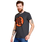 Productafbeelding Dragon Ball - Kame Symbool T-Shirt grijs