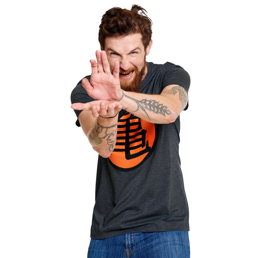 Productafbeelding Dragon Ball - Kame Symbool T-Shirt grijs