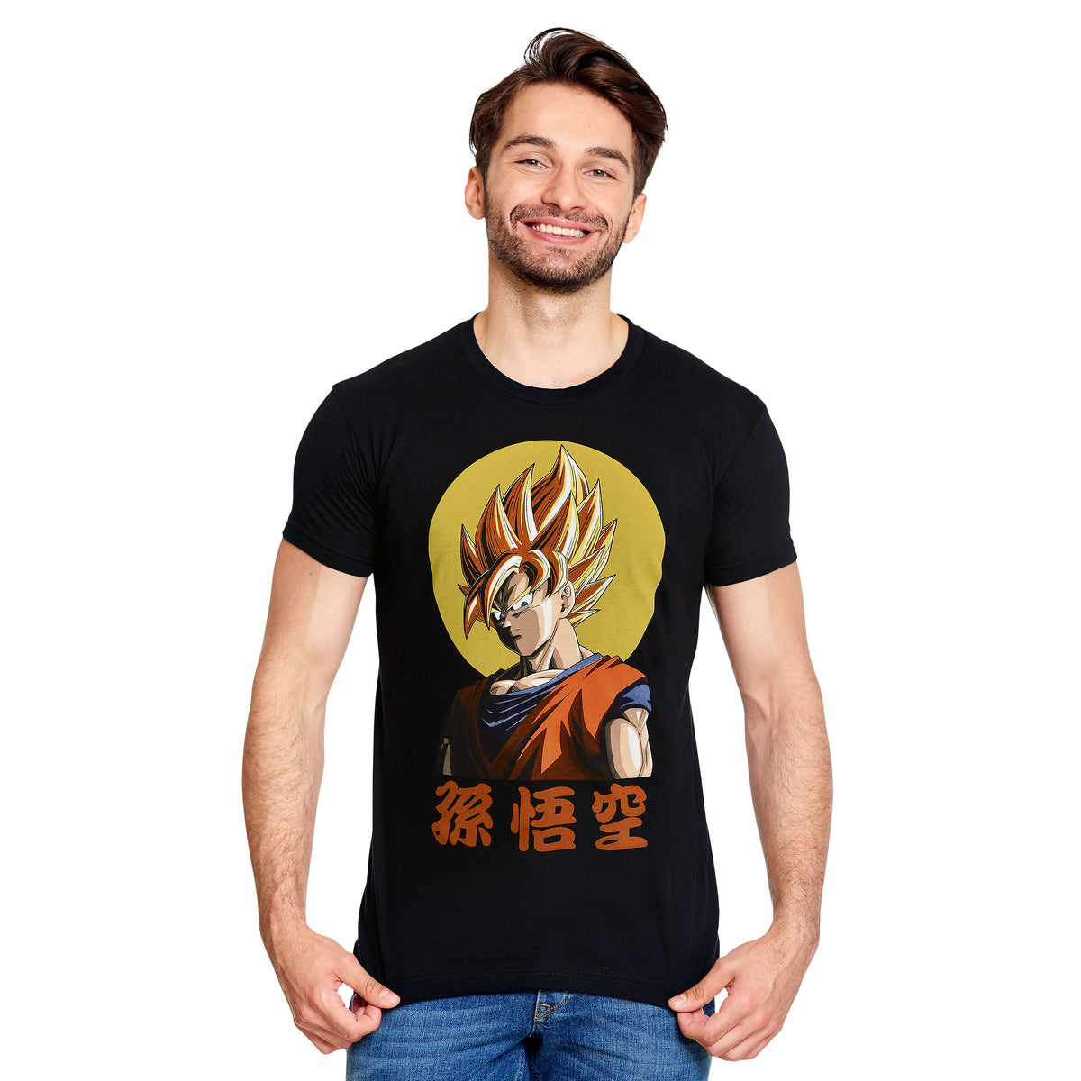 Productafbeelding Dragon Ball - Super Saiyan Son Goku T-shirt zwart