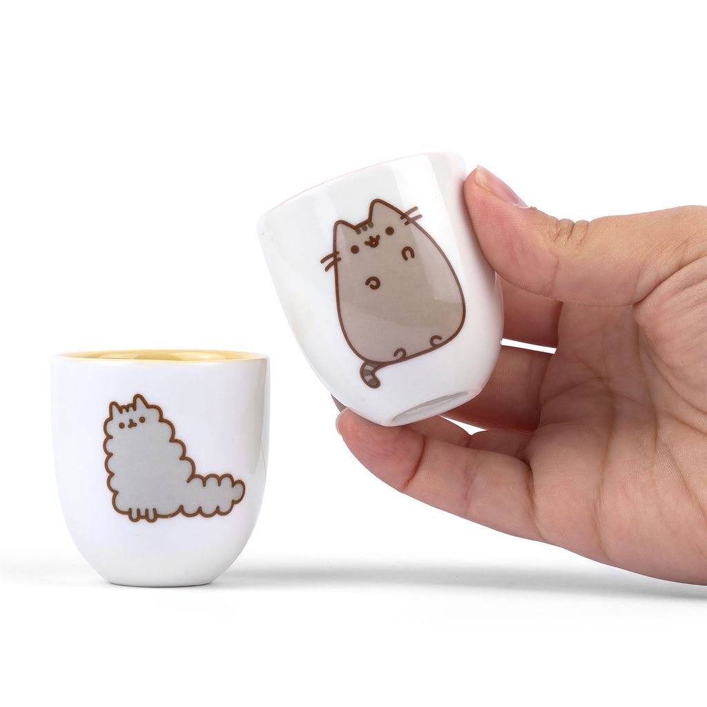 Productafbeelding Pusheen & Stormy Eierdopjes 2-delig set