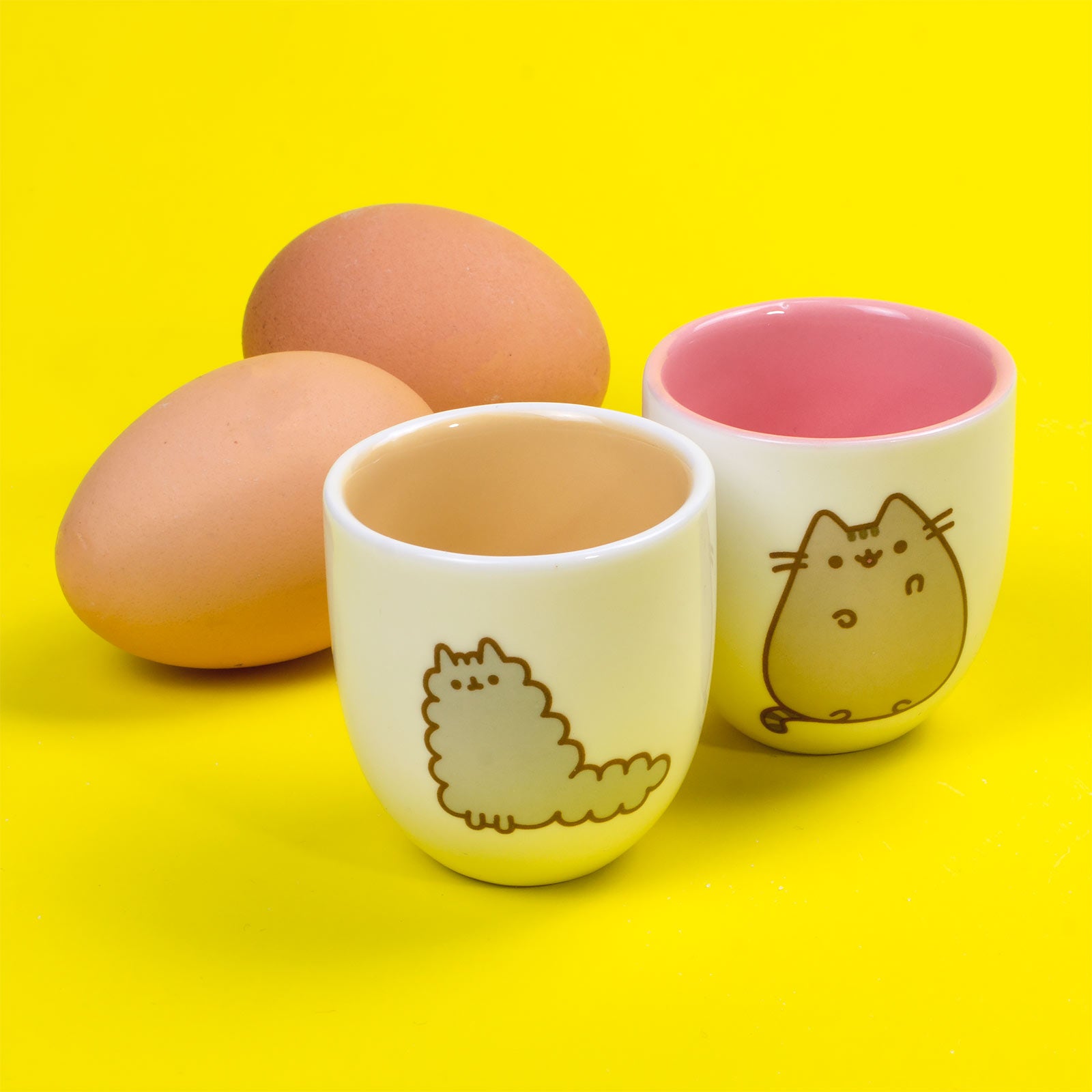 Productafbeelding Pusheen & Stormy Eierdopjes 2-delig set