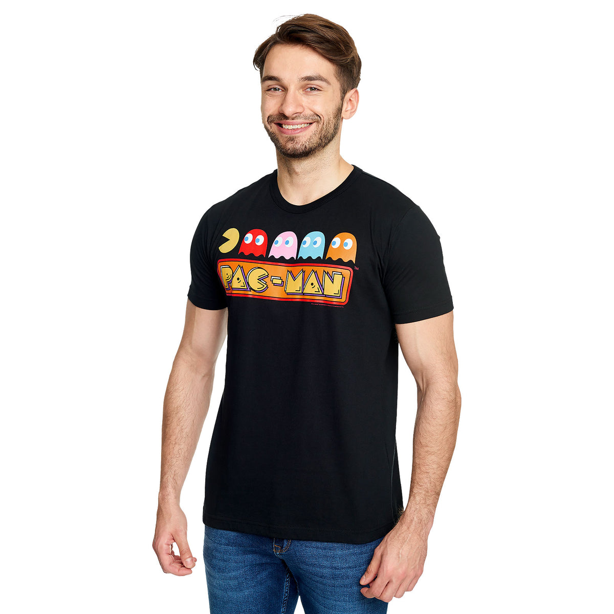 Productafbeelding Pac-Man - Chase T-Shirt Zwart