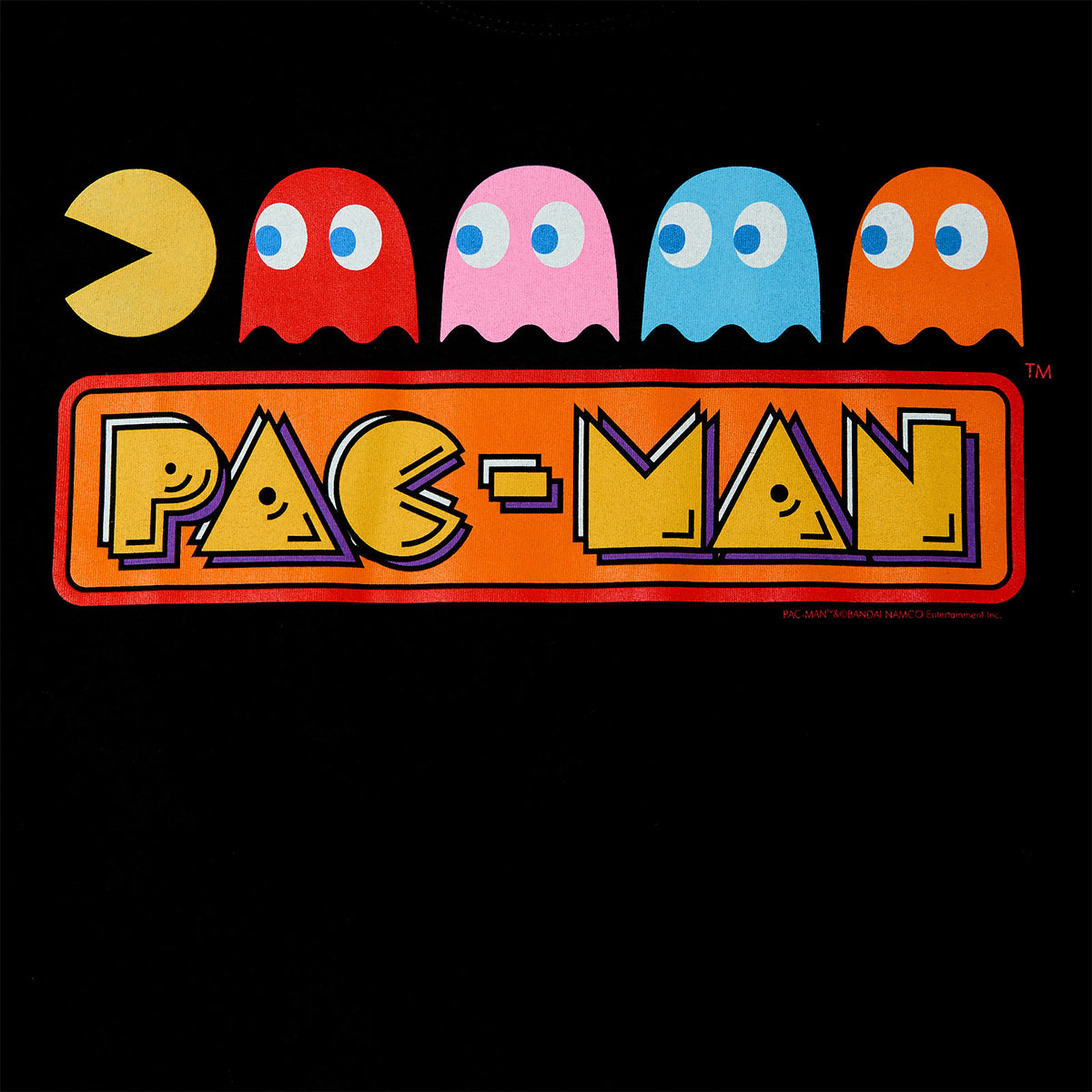 Productafbeelding Pac-Man - Chase T-Shirt Zwart
