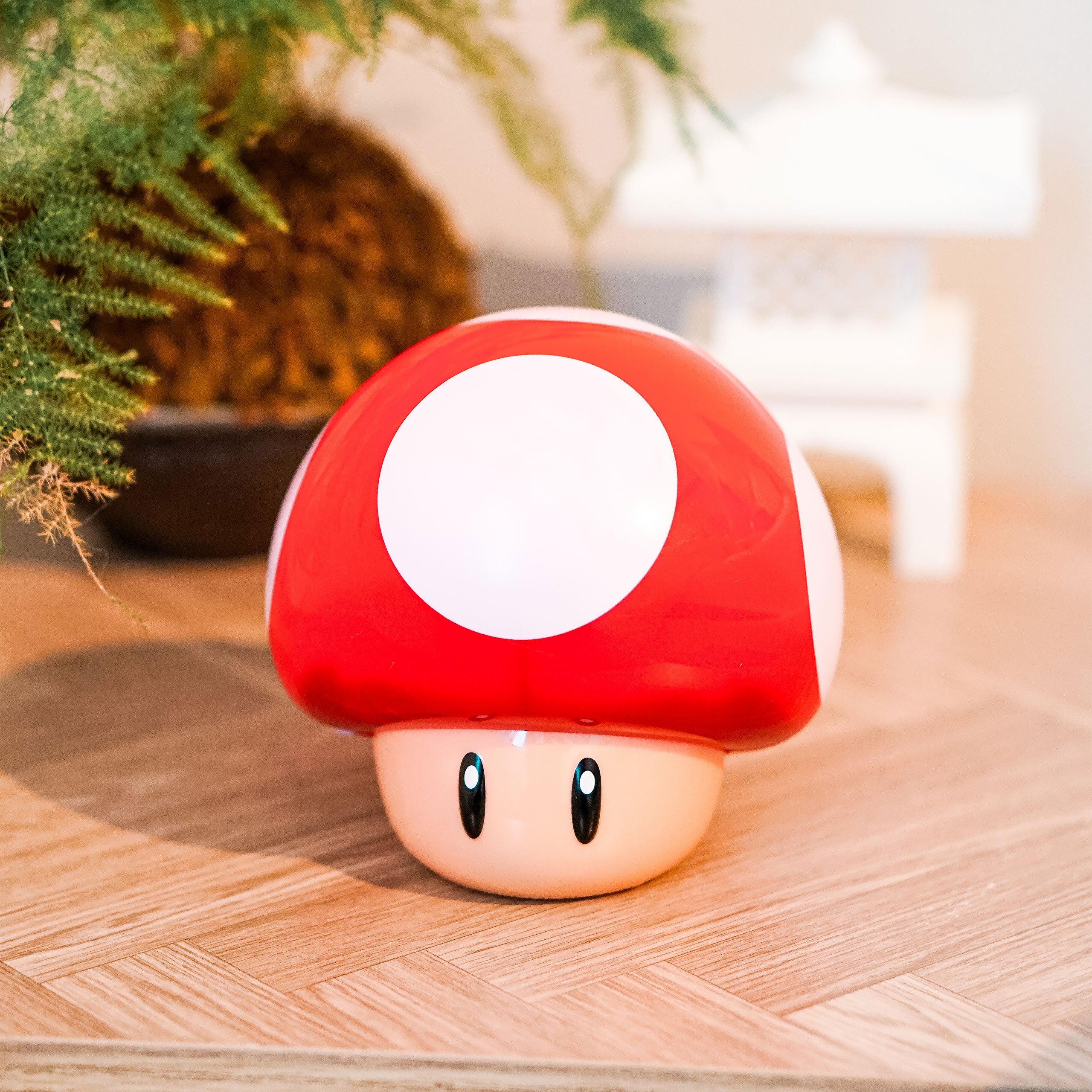 Productafbeelding Super Mario - Super-Paddenstoel Tafellamp met Geluid