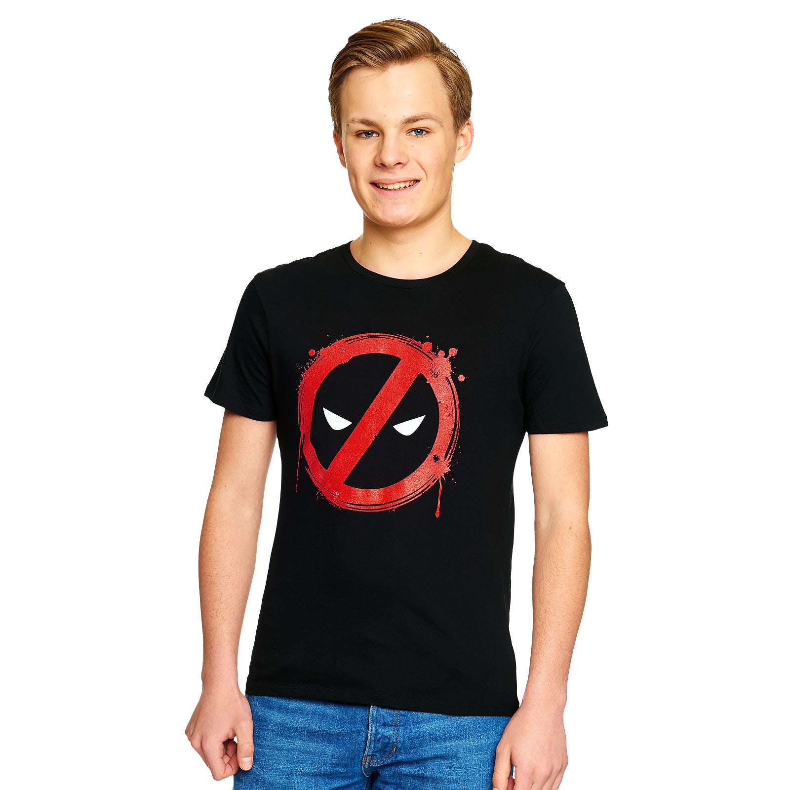 Productafbeelding Deadpool - Keep Out T-shirt zwart