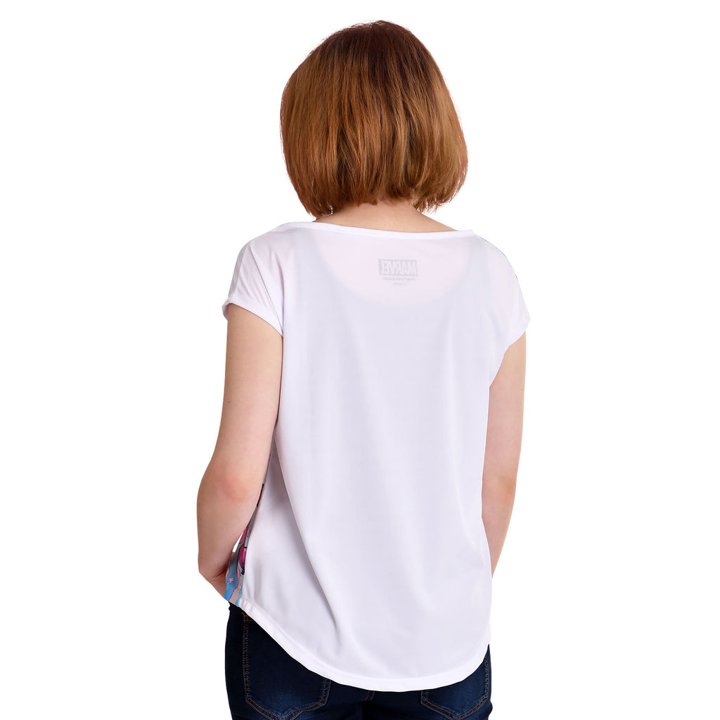 Productafbeelding Deadpool - Unicorn Ride T-shirt Dames Losse Pasvorm