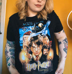 Productafbeelding Harry Potter - Steen der Wijzen Poster T-Shirt Zwart