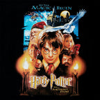 Productafbeelding Harry Potter - Steen der Wijzen Poster T-Shirt Zwart