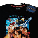 Productafbeelding Harry Potter - Steen der Wijzen Poster T-Shirt Zwart
