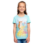 Productafbeelding Belle en het Beest - Belle Kinder T-shirt Turkoois