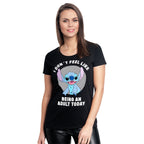 Productafbeelding Lilo & Stitch - Geen Volwassen Dames T-shirt Zwart
