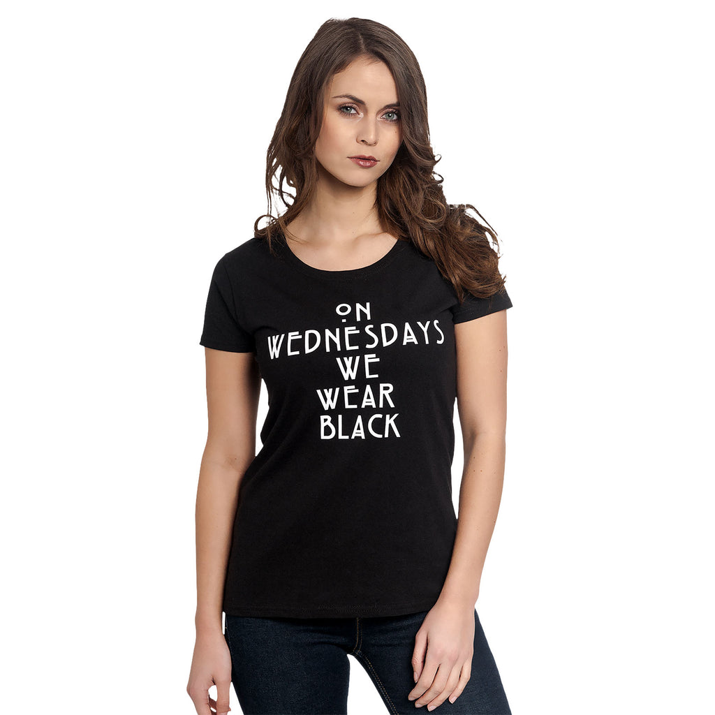 Productafbeelding American Horror Story - Wednesdays Dames T-shirt Zwart