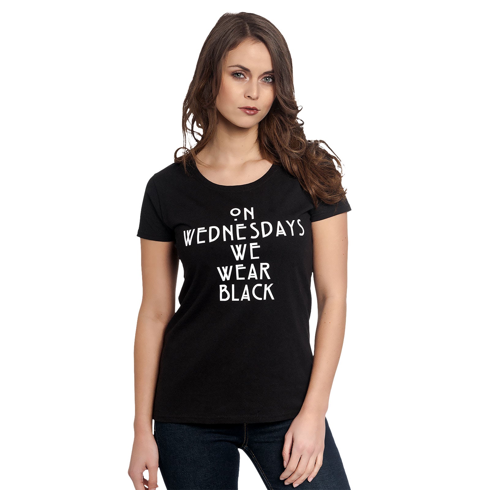Productafbeelding American Horror Story - Wednesdays Dames T-shirt Zwart