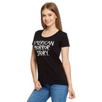 Productafbeelding American Horror Story - Logo T-Shirt Dames Zwart