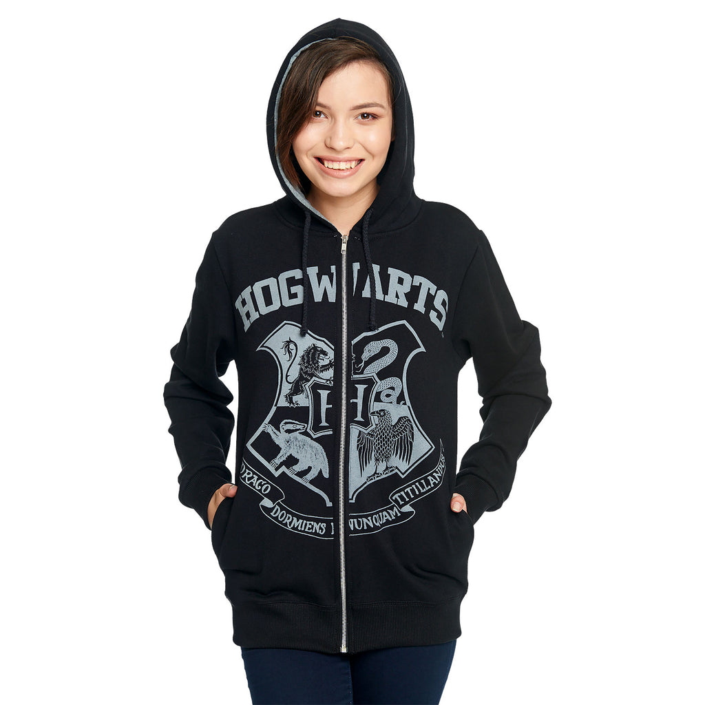 Productafbeelding Harry Potter - Hogwarts Wapen Hoodie Zwart