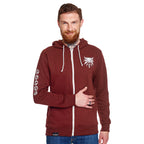 Productafbeelding Witcher - Wolf Medaillon Hoodie rood
