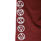 Productafbeelding Witcher - Wolf Medaillon Hoodie rood
