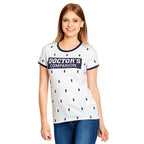 Productafbeelding Doctor Who - Doctor's Companion Dames T-Shirt Wit
