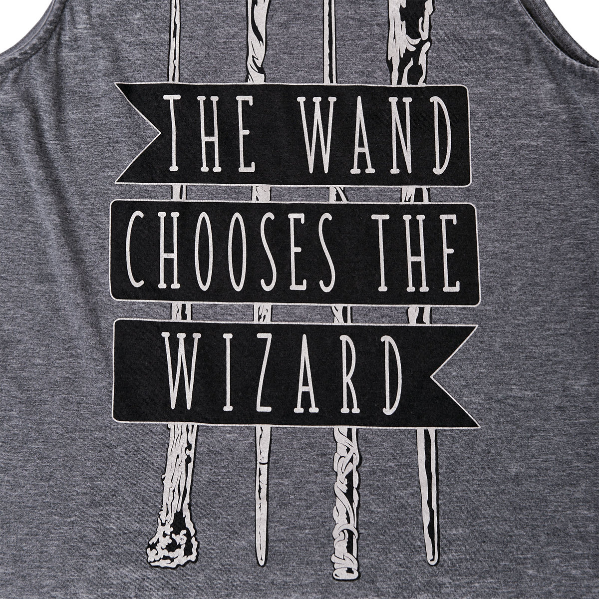 Product image Harry Potter - Wand Chooses Wizard Tank Top grey