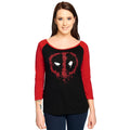 Productafbeelding Deadpool - Destroy Face Longsleeve Dames