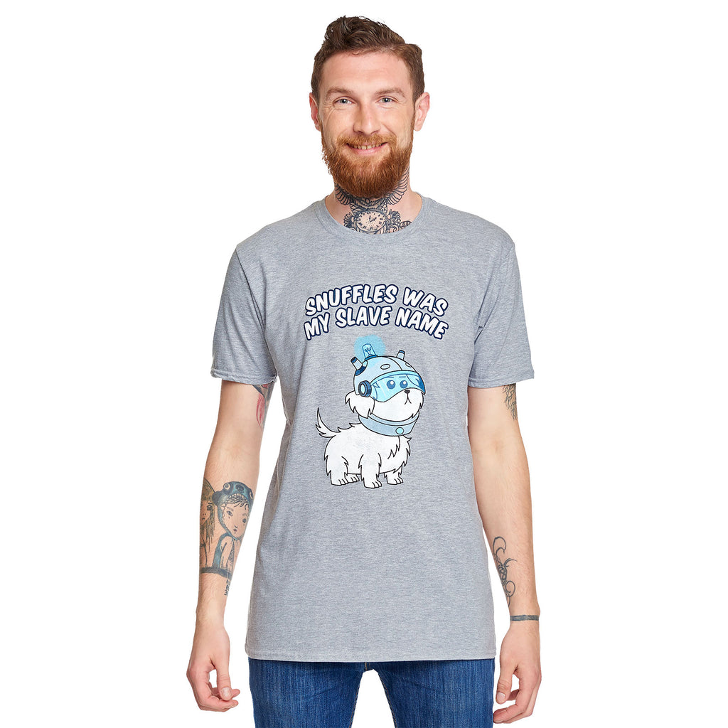 Productafbeelding Rick en Morty - Snuffles T-Shirt Grijs