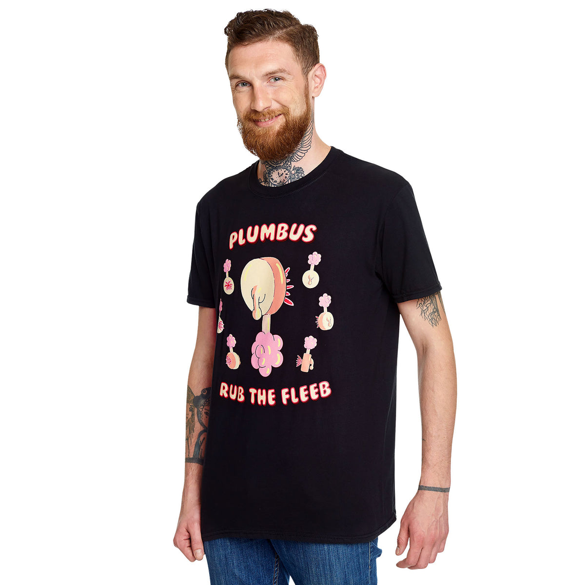 Productafbeelding Rick en Morty - Plumbus T-shirt zwart