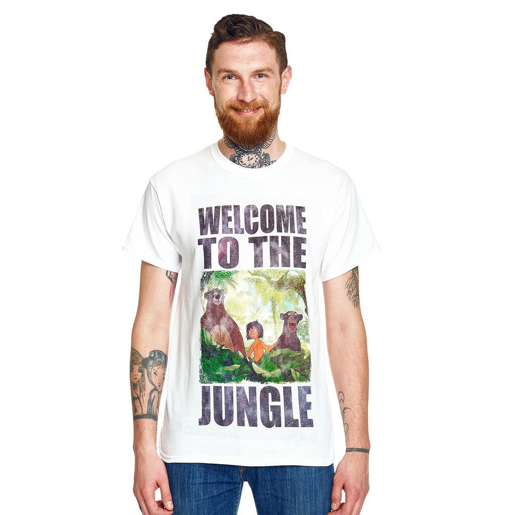 Productafbeelding Jungleboek - Welkom in de jungle T-shirt wit