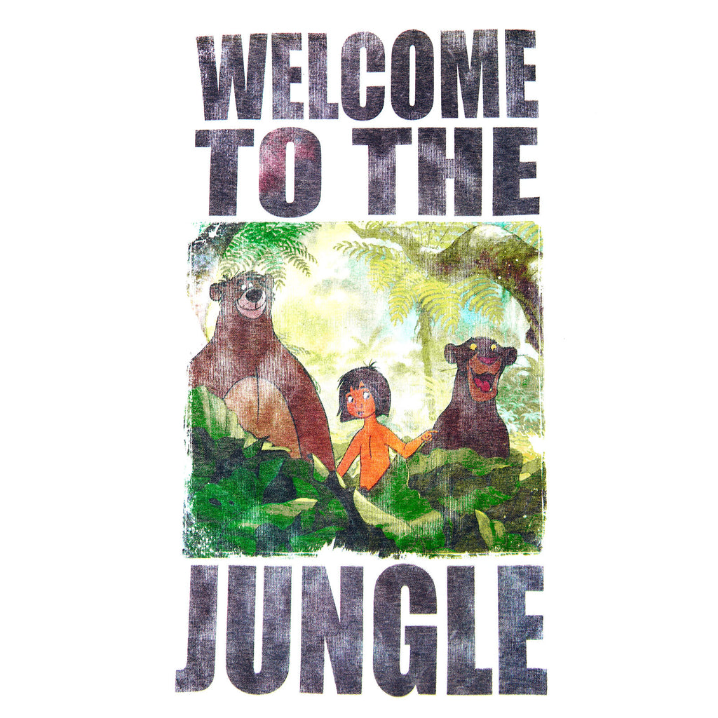 Productafbeelding Jungleboek - Welkom in de jungle T-shirt wit