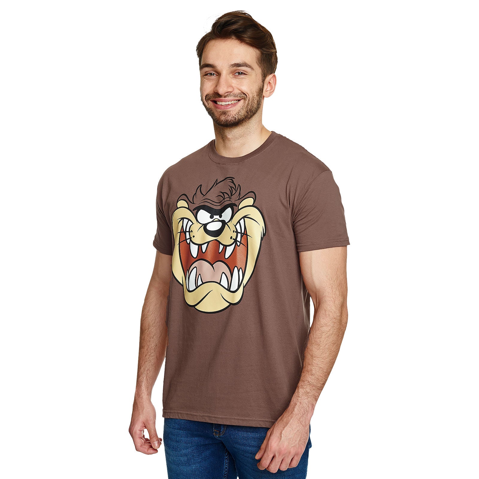 Productafbeelding Looney Tunes - Taz Face T-Shirt bruin