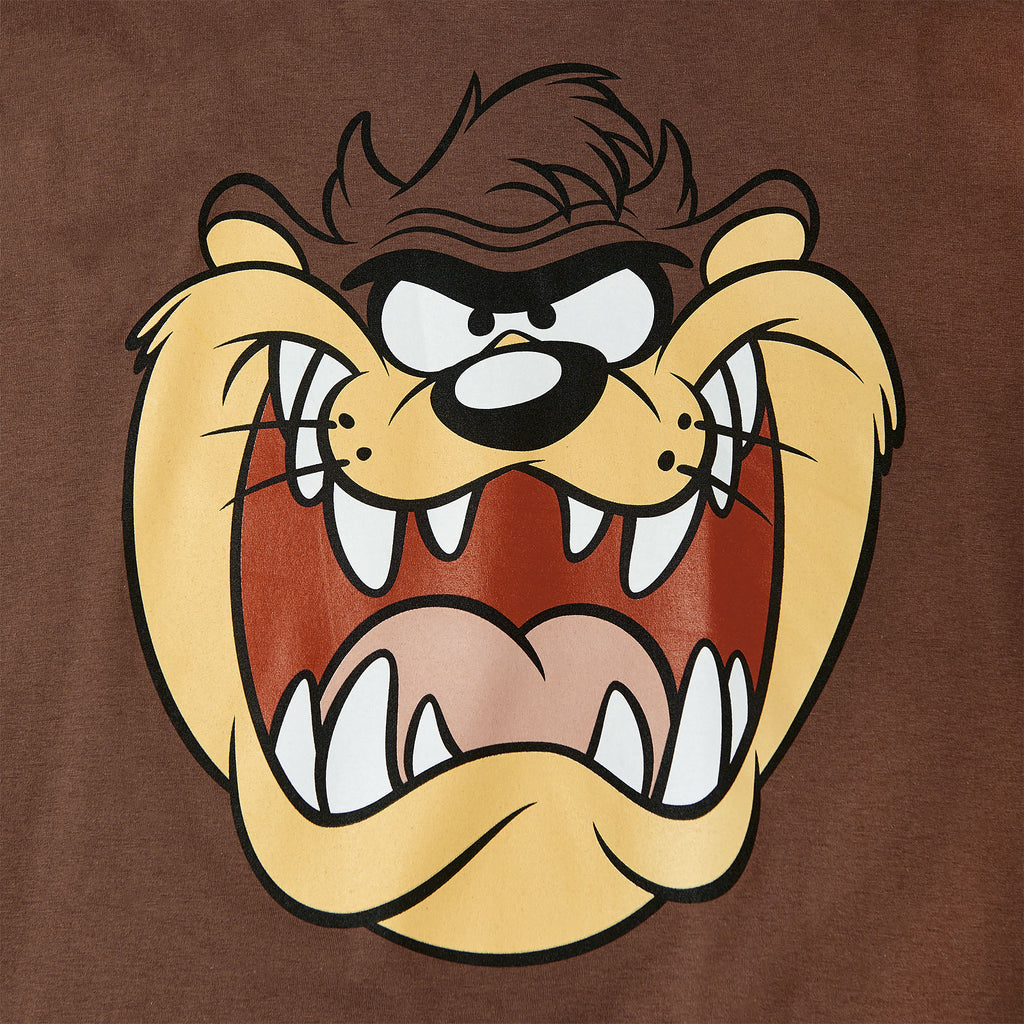 Productafbeelding Looney Tunes - Taz Face T-Shirt bruin