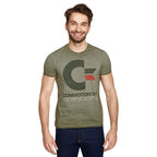 Productafbeelding Commodore 64 - Vintage Logo T-Shirt Olijf