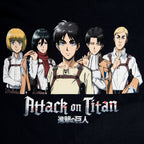 Productafbeelding Attack on Titan - Groep T-shirt
