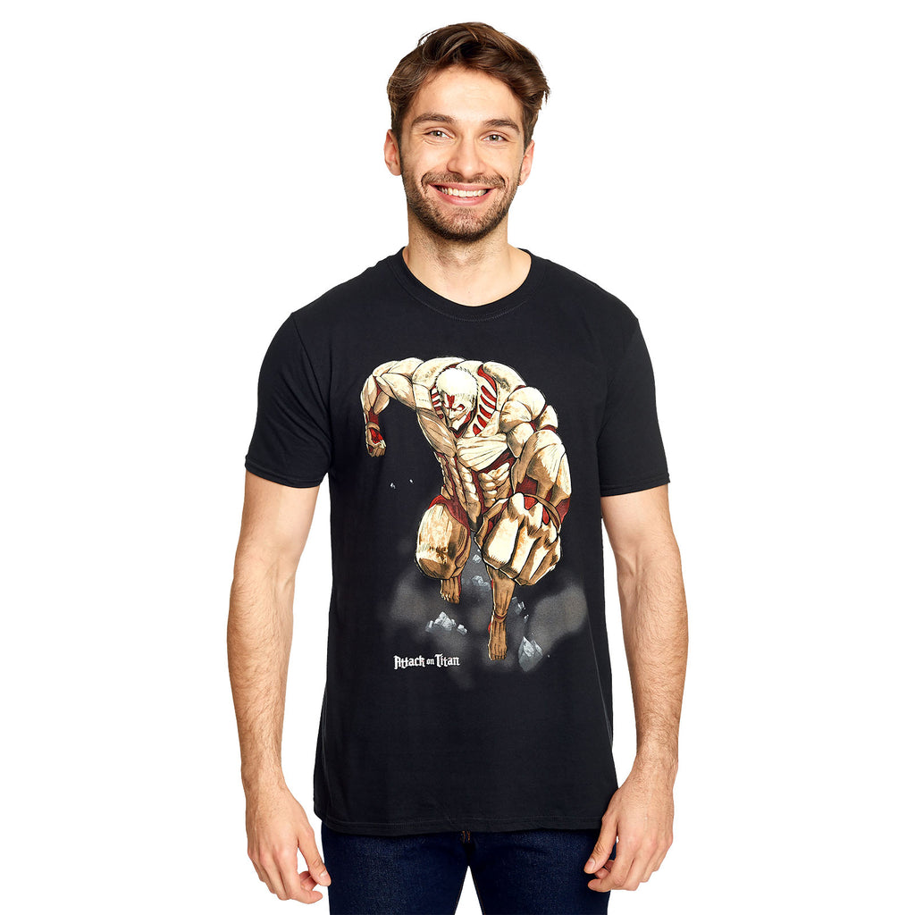 Productafbeelding Attack on Titan - Armored Titan T-shirt zwart