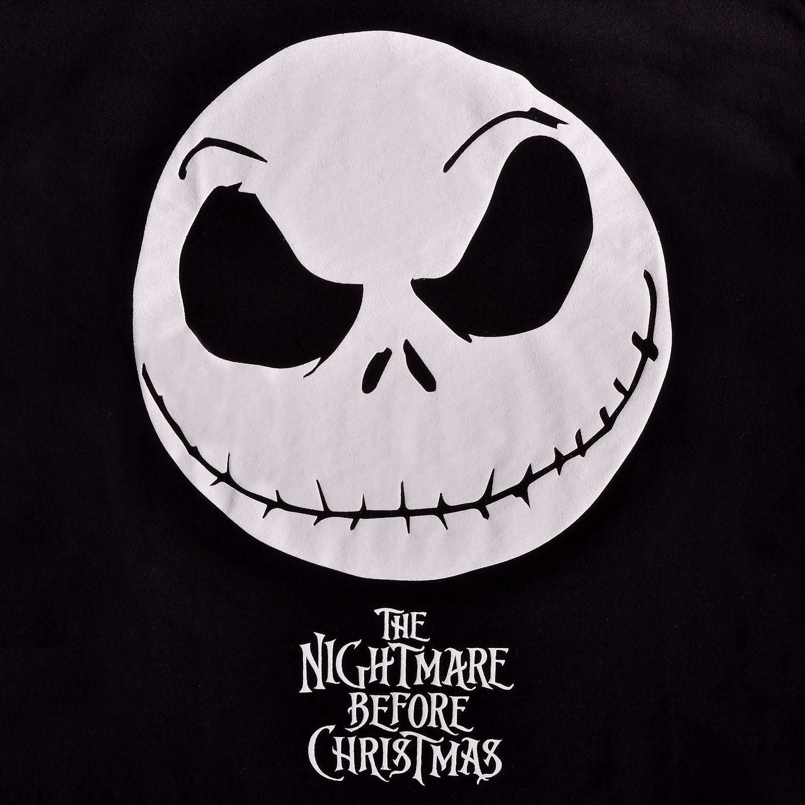 Productafbeelding Nightmare Before Christmas - Jack Smile Dames T-shirt Zwart