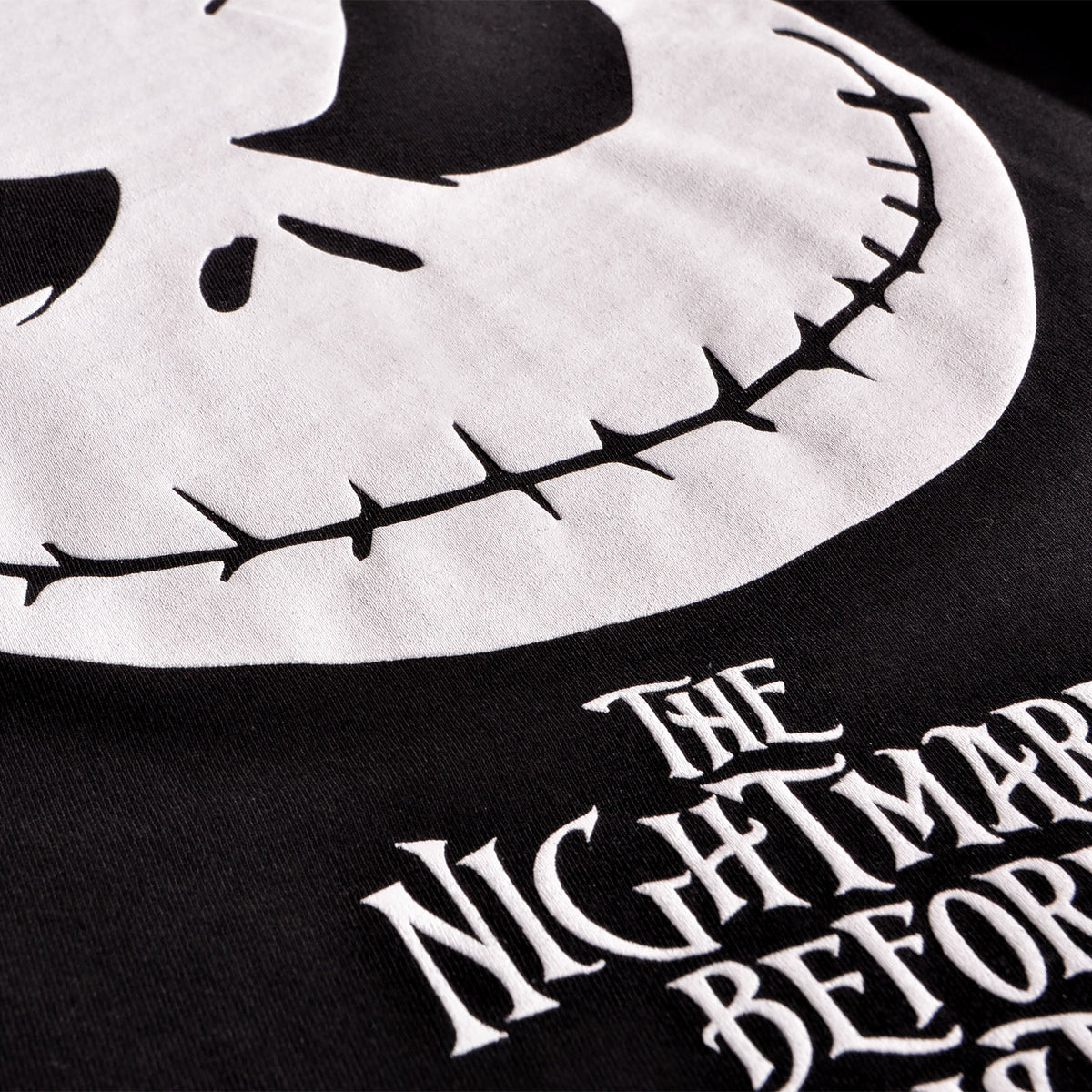 Productafbeelding Nightmare Before Christmas - Jack Smile Dames T-shirt Zwart