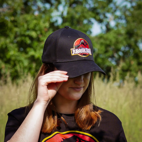 Productafbeelding Jurassic Park - Film Logo Baseball Cap Zwart