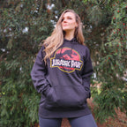 Productafbeelding Jurassic Park - Film Logo Hoodie Zwart