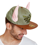 Productafbeelding Zelda - Hyrule Logo Snapback Cap met Link Oren